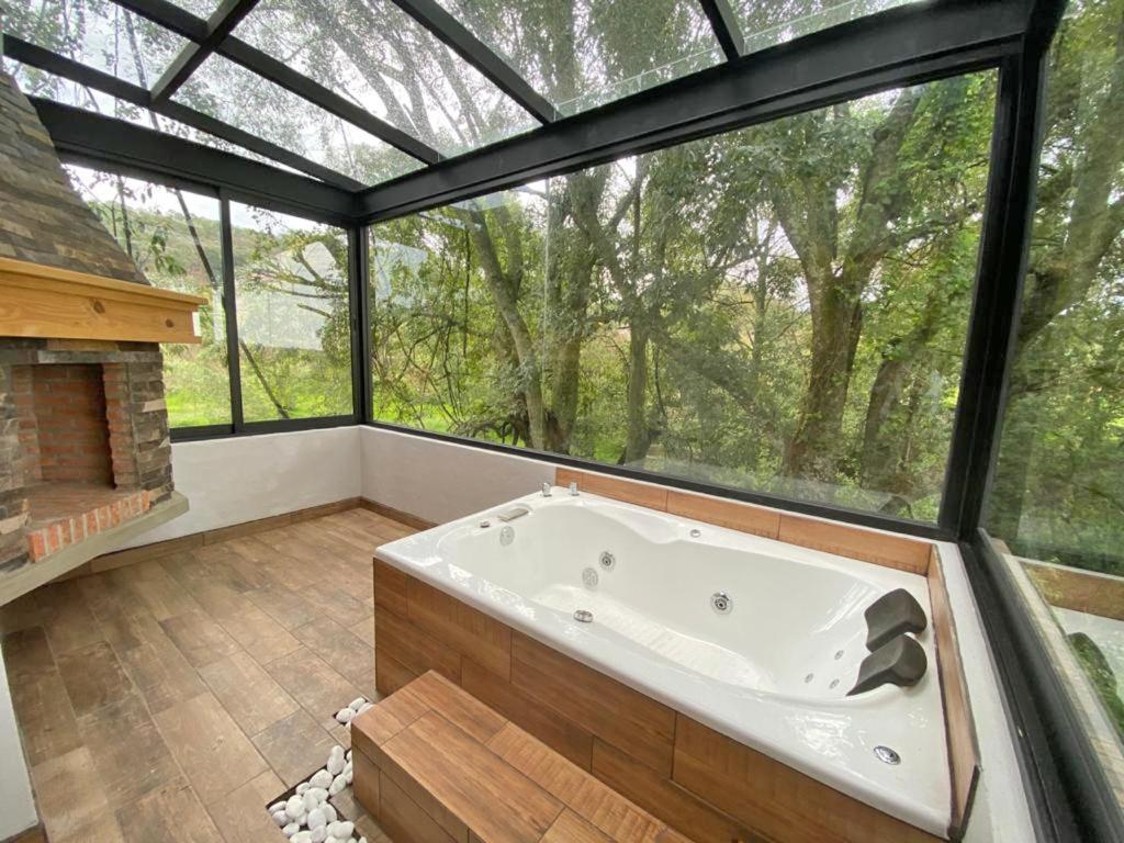 Hipico Diamante Hotell Tapalpa Exteriör bild